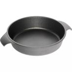 AMT Gastroguss Serveerpan Ø 22 cm – Titanium – Krasbest, Huis en Inrichting, Keuken | Potten en Pannen, Ophalen of Verzenden, Nieuw