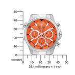 Bulova 96B395 Marine Star Chronograaf horloge 44 mm, Nieuw, Overige merken, Staal, Staal