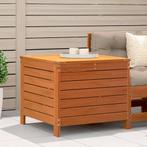 vidaXL Tuinvoetenbank 62x63,5x53,5 cm massief grenenhout, Verzenden, Nieuw