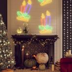 vidaXL Kerstfiguur kaarsen met 144 LEDs 70x42 cm, Diversen, Kerst, Verzenden, Nieuw