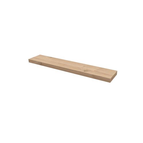 Wandplank eikenhout recht, Huis en Inrichting, Woonaccessoires | Wandplanken en Boekenplanken, Nieuw, Ophalen