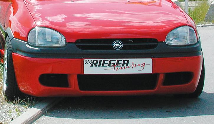 Rieger spoileraanzetstuk (variant 3) | Corsa B: 02.93-09.96, Auto-onderdelen, Carrosserie en Plaatwerk, Nieuw, Opel, Verzenden