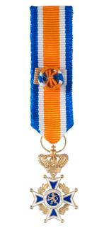 Miniatuur Oranje-Nassau Civiel Grootofficier Heren in etui, Verzenden