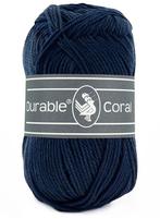 Durable Coral - 321 navy - Gemerceriseerd Katoen Garen, Hobby en Vrije tijd, Breien en Haken, Ophalen of Verzenden, Nieuw