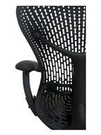 Graphite Herman Miller Mirra Gereviseerde Bureaustoelen, Verzenden, Zwart, Zo goed als nieuw, Bureaustoel