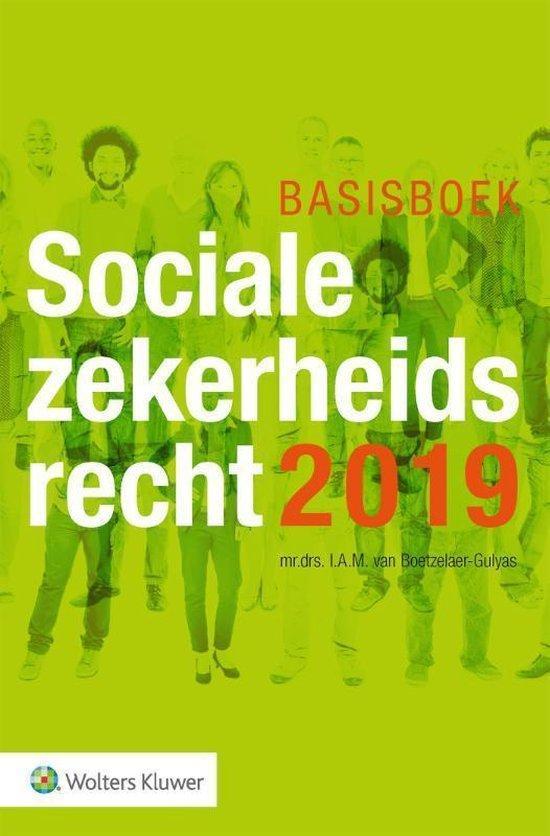 Basisboek Socialezekerheidsrecht 2019 9789013149852, Boeken, Studieboeken en Cursussen, Zo goed als nieuw, Verzenden