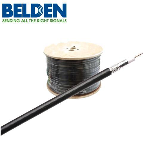 Belden grondkabel coax H125 PE kleur zwart, Doe-het-zelf en Verbouw, Elektra en Kabels, Kabel of Snoer, Nieuw, Ophalen of Verzenden