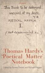 Thomas Hardys Poetical Matter Notebook, Boeken, Nieuw, Verzenden