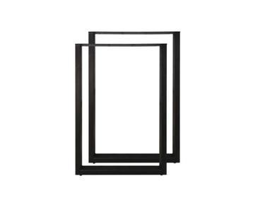 Bartafelpoten - U-model - 70x104 cm - gepoedercoat zwart beschikbaar voor biedingen