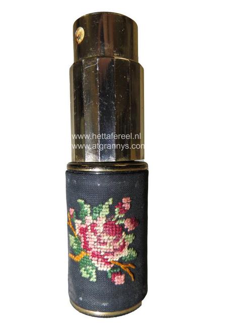 Parfumverstuiver petit point, Huis en Inrichting, Woonaccessoires | Overige, Gebruikt, Verzenden