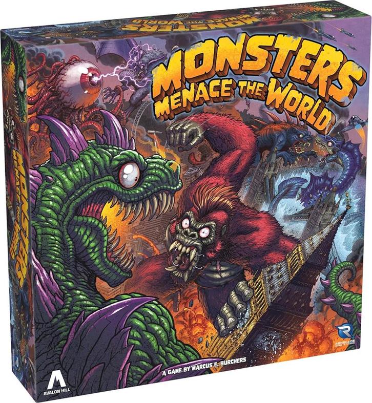 Monsters Menace the World - Board game | Avalon Hill -, Hobby en Vrije tijd, Gezelschapsspellen | Bordspellen, Nieuw, Verzenden