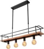 Lucide MILONGA - Hanglamp - 4xE27 - Zwart, Huis en Inrichting, Verzenden, Zo goed als nieuw