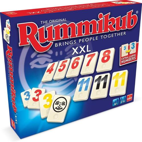 Rummikub XXL | Goliath - Gezelschapsspellen, Hobby en Vrije tijd, Gezelschapsspellen | Bordspellen, Nieuw, Verzenden