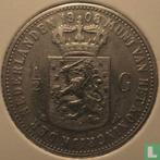 Nederland ½ gulden 1908, Postzegels en Munten, Munten | Nederland, Verzenden, Overige waardes, Losse munt, Goud