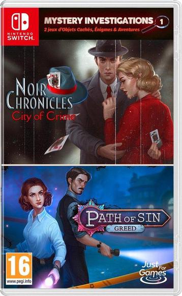 Switch Mystery Investigations 1: Noir Chronicles: City of Cr beschikbaar voor biedingen