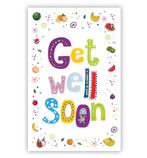 Get Well Soon Fruit Kaart Print, Hobby en Vrije tijd, Ophalen of Verzenden, Nieuw