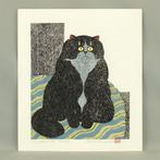 Original Woodblock Print - Sitdown (4) - 70/150 - 1986 -