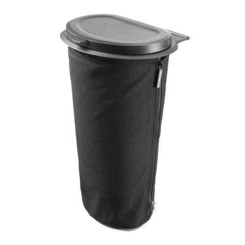 Flextrash mobiele camping prullenbak 9 Liter-Zwart, Watersport en Boten, Overige Watersport en Boten, Nieuw, Ophalen of Verzenden