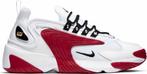 Nike Zoom 2K Heren Sneakers - White/Black-Gym Red-White - Ma, Verzenden, Nieuw