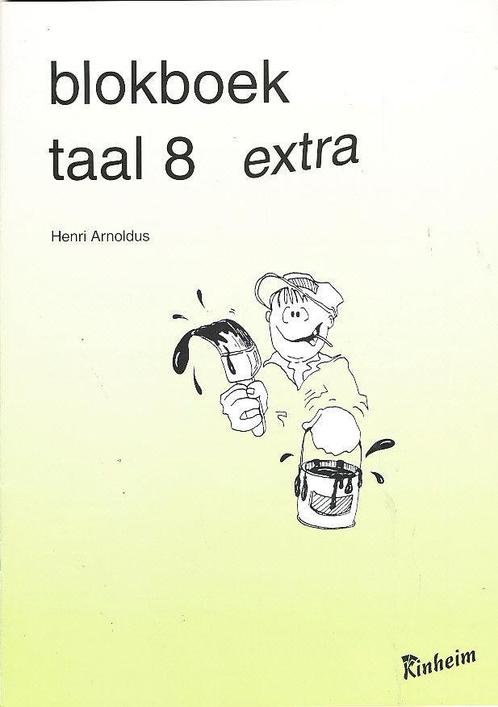 Kinheim Blokboek Taal 8 extra (per stuk), Boeken, Schoolboeken, Nieuw, Verzenden