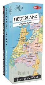 Maps of the World - Netherlands Puzzel (1000 stukjes) |, Hobby en Vrije tijd, Denksport en Puzzels, Nieuw, Verzenden