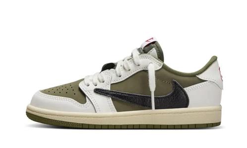 Jordan 1 Retro Low OG SP Travis Scott Medium Olive (PS), Kleding | Heren, Schoenen