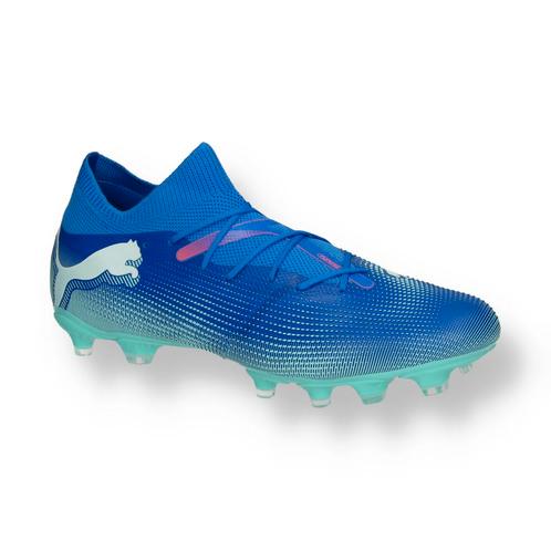 -30% Puma  Puma Future 7 match fg/ag 107931-01  maat 44,5, Kleding | Heren, Schoenen, Sportschoenen, Blauw, Nieuw, Verzenden