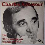 Charles Aznavour - Sie / Tanz wange an wange mit mir -..., Cd's en Dvd's, Vinyl Singles, Gebruikt, 7 inch, Pop, Single