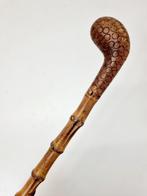 Wandelstok - Bamboe, Hout, Antiek en Kunst, Antiek | Overige Antiek