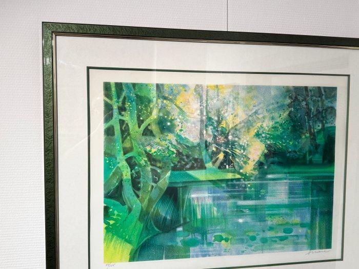 Camille Hilaire (1916-2004) - Bord de lEpte prés de Giverny, Antiek en Kunst, Antiek | Overige Antiek