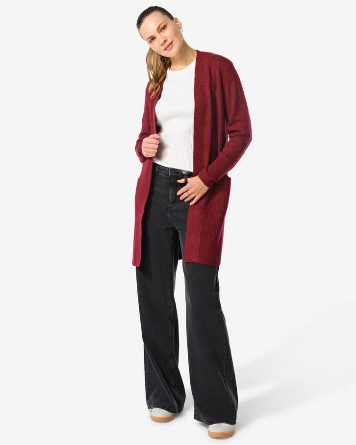 HEMA Damesvest Lana rood van €37.99 voor €11.4 sale, Kleding | Dames, Overige Dameskleding, Nieuw, Verzenden