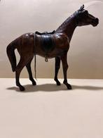 Beeldje, Samarcanda- cavallo in pelle vintage - 33 cm -