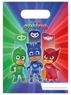 Pj Masks Uitdeelzakjes 23cm 6st, Nieuw, Verzenden