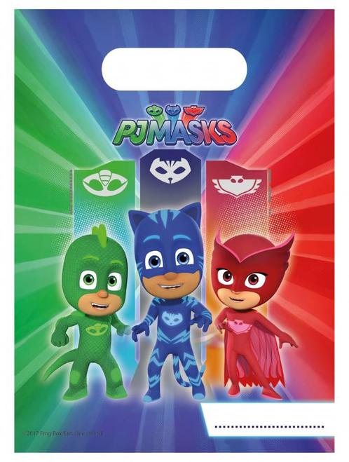 Pj Masks Uitdeelzakjes 23cm 6st, Hobby en Vrije tijd, Feestartikelen, Nieuw, Verzenden