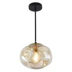 Design hanglamp amber, Evita, Design, Nieuw, Ophalen of Verzenden, Glas