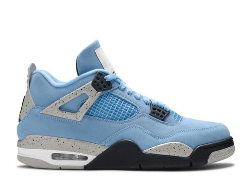 Nike Air Jordan 4 Retro University Blue (Schoenen), Kleding | Heren, Schoenen, Sneakers of Gympen, Blauw, Nieuw, Verzenden