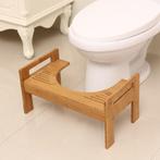 Bamboe Toiletkrukje - WC krukje - Voor de juiste zit houding