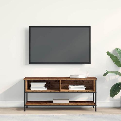 vidaXL TV-kast Oud hout 100 x 35 x 45 cm Bewerkt hout, Huis en Inrichting, Kasten | Televisiemeubels, Nieuw, 100 tot 150 cm, Overige houtsoorten