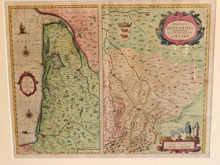 Frankrijk - Bovrdelois; Officina Blaeuiana - Het landt van, Boeken, Atlassen en Landkaarten