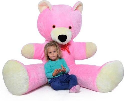 XXL teddybeer - roze - 170 cm, Kinderen en Baby's, Speelgoed | Knuffels en Pluche, Nieuw, Ophalen of Verzenden