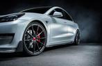 Carbon voorlip splitter Tesla Model 3, Auto diversen, Verzenden