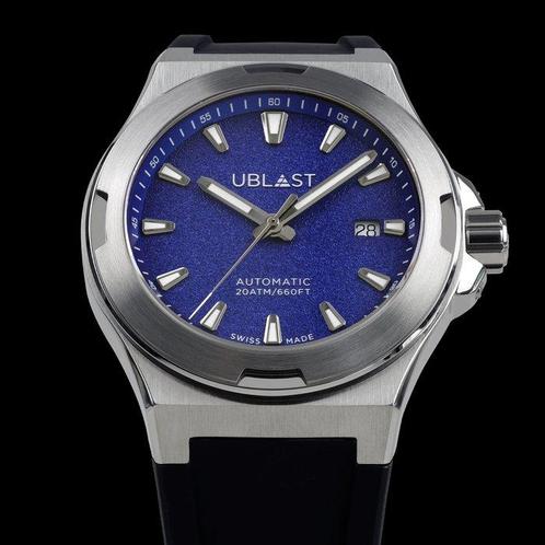 Ublast - Beyond - Automatic Swiss Made - REF.UBBEYS42BU -, Sieraden, Tassen en Uiterlijk, Horloges | Heren