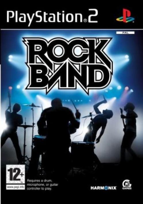 Rock Band (PlayStation 2), Spelcomputers en Games, Games | Sony PlayStation 2, Gebruikt, Vanaf 7 jaar, Verzenden