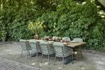 Suns Nappa eetset forest green met Stockholm tafel |, Tuin en Terras, Tuinsets en Loungesets, Ophalen of Verzenden, Nieuw