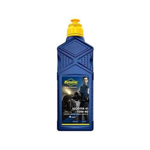 Motorolie putoline 10W40 half synth 4T scooter 1L fles, Fietsen en Brommers, Brommeronderdelen | Scooters, Verzenden