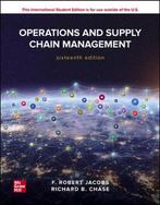 Boek Operations and Supply Chain Management ISE 978126627100, Verzenden, Zo goed als nieuw