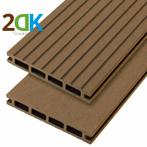 C-Wood vlonderplank composiet 2,1 x 14 cm teak bruin (4 mtr), Ophalen of Verzenden, Nieuw, Kunststof