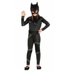 Zwarte kat/poes Halloween catsuit voor meiden - Halloween ..