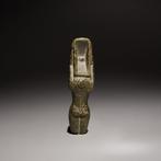 Oud-Egyptisch Steen Antropomorfe lepel. Late periode, 664 -