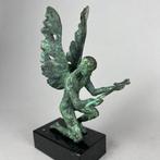 J. Chol - The Guardian Angel (Bronze), Antiek en Kunst